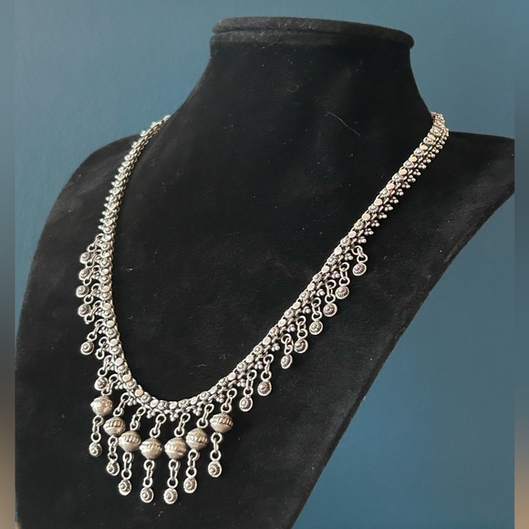 Vintage Sterling Silver Handmade Choker - Picture 16 of 16